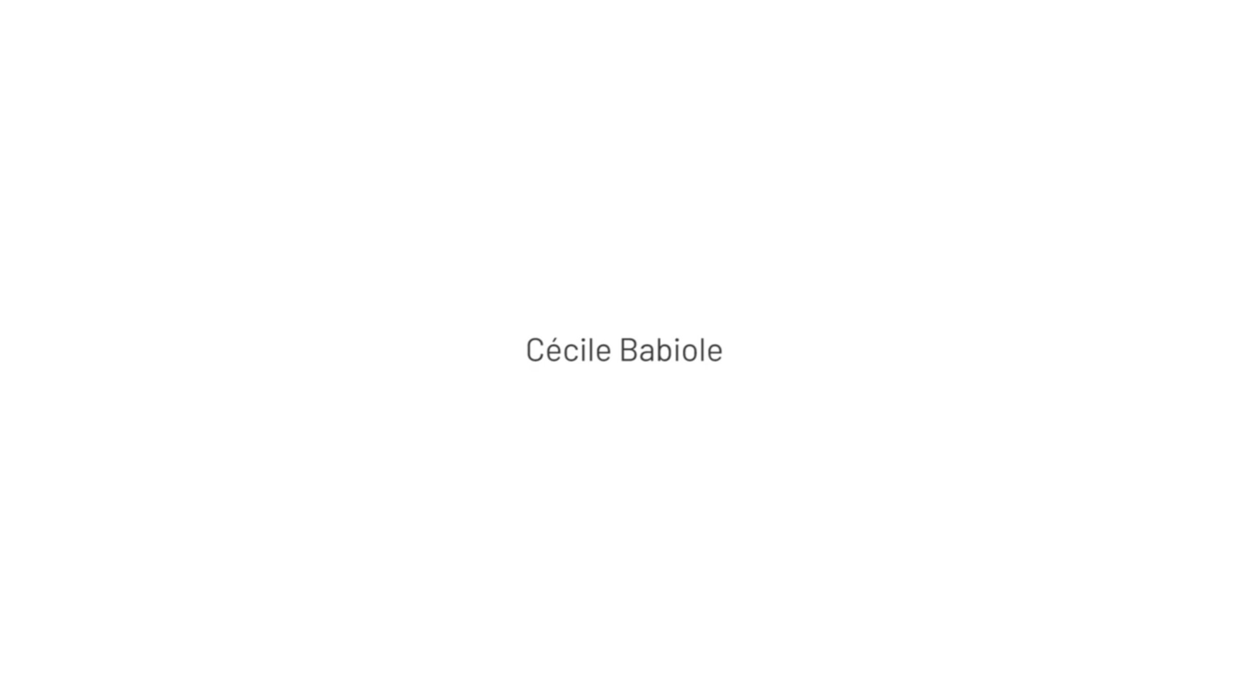 Cécile Babiole